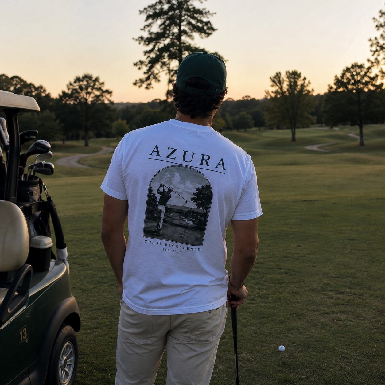 ⛳️ T-Shirt AZURA Golf 🤍