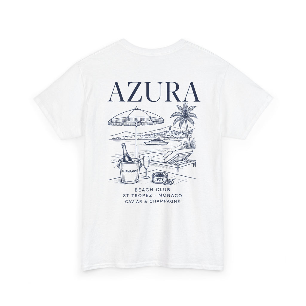 T-Shirt AZURA Beach Club ☀️🍾
