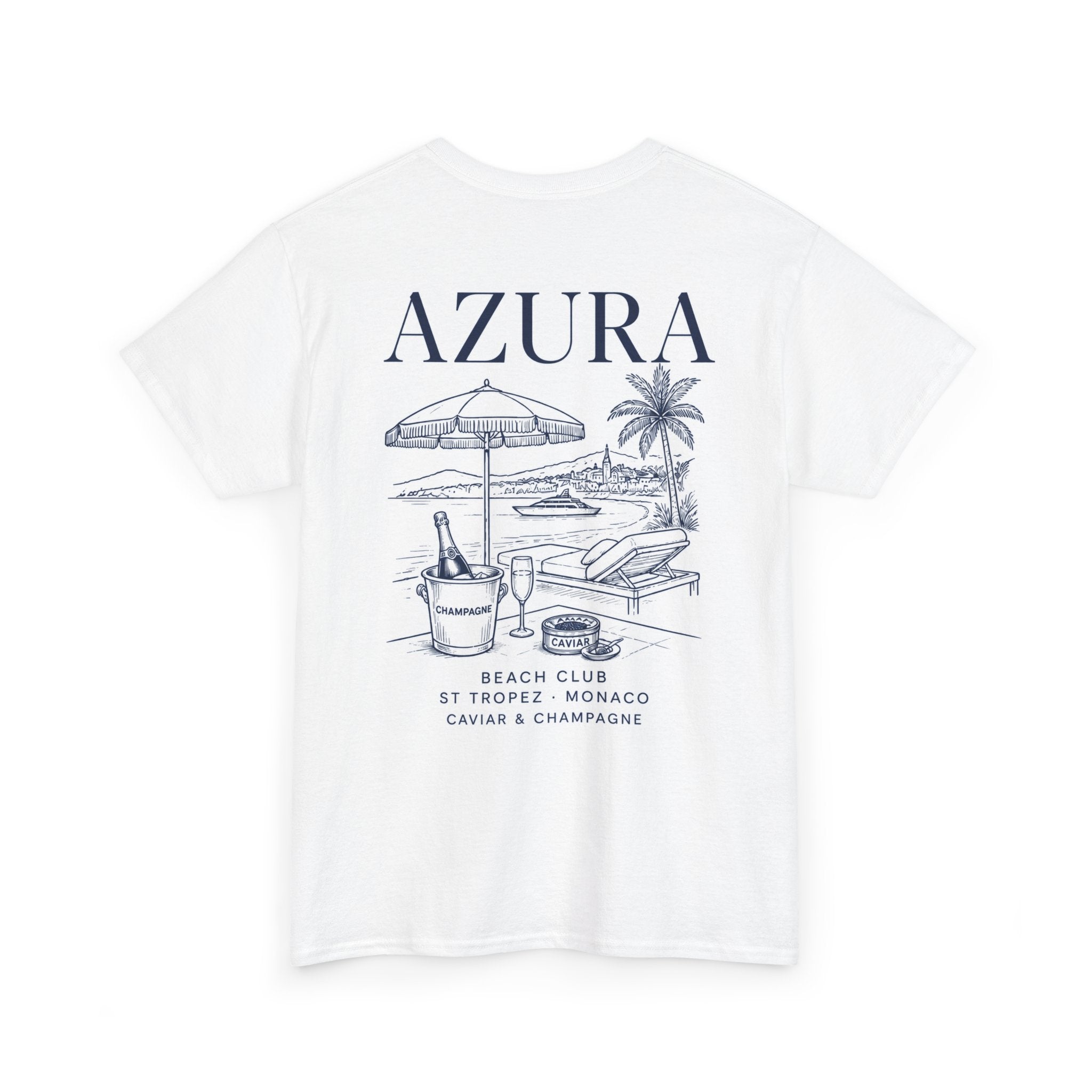 T-Shirt AZURA Beach Club ☀️🍾